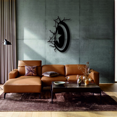 Cuadro Metálico Capitán América