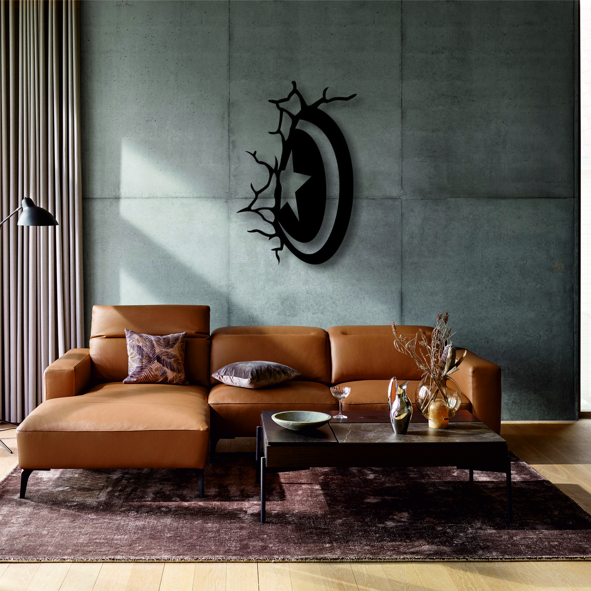 Cuadro Metálico Capitán América