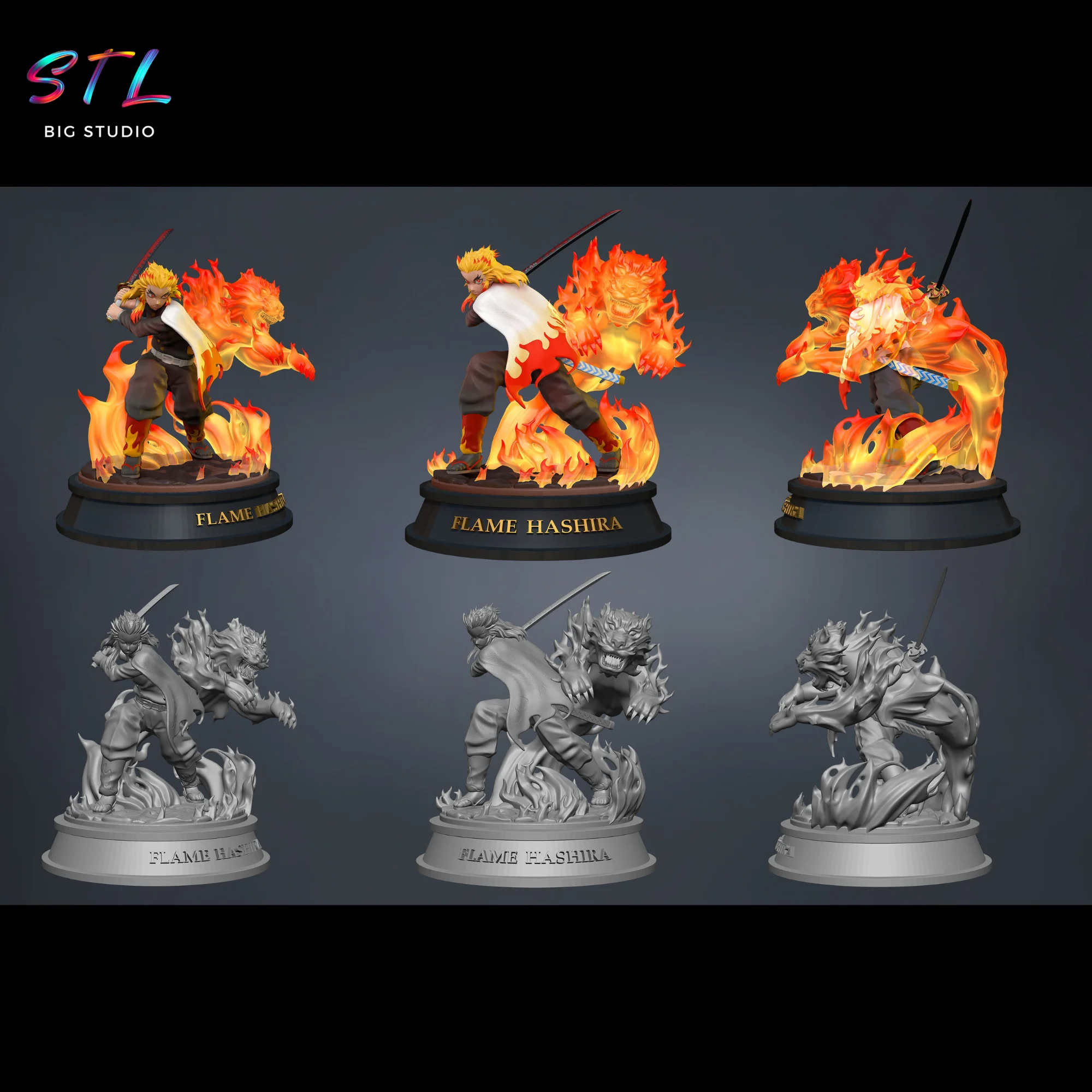 Figura de Kyojuro Rengoku | Demon Slayer - Imagen 2